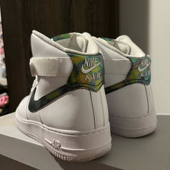 Mens Nike Air Force 1 High Top Size 12 Casual Basketball Shoes Athletic Casual - Picture 2 of 5